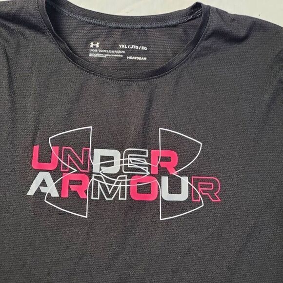Under Armour Girls Youth XL loose T-shirt - Picture 3 of 4
